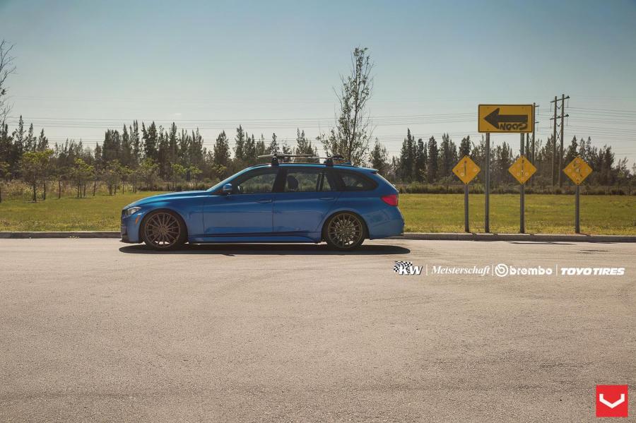  BMW 328i Touring on Vossen Wheels (VFS2) 2015 года  (фото 7 из 12)